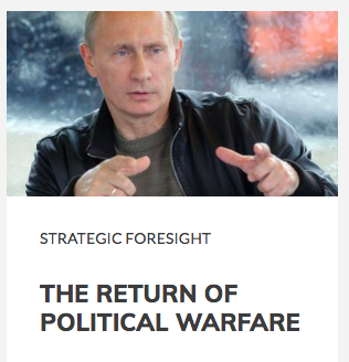 The return of political warfare